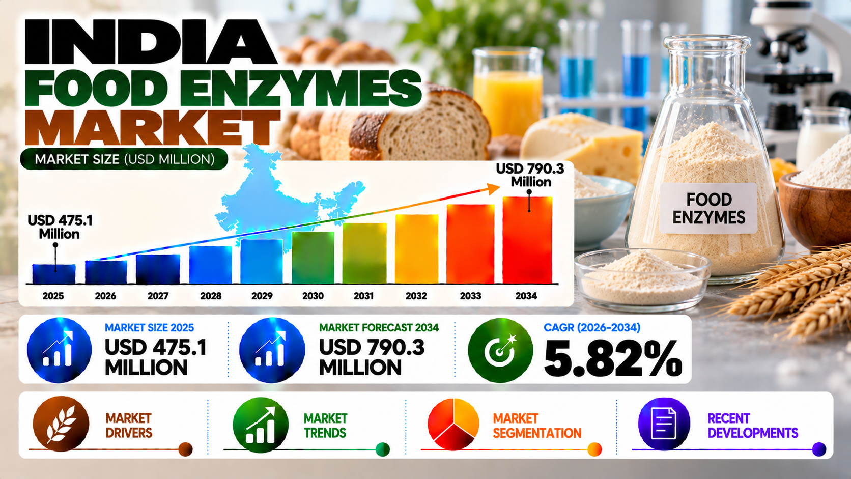 India Food Enzymes Market